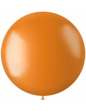 Ballon XL Radiant Marigold Orange Metallic - 78 cm