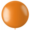 Ballon XL Radiant Marigold Orange Metallic - 78 cm