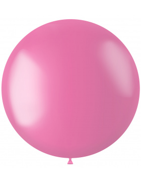Ballon XL Radiant Bubblegum Pink Metallic - 78 cm
