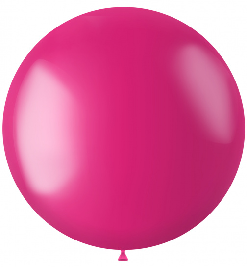 Ballon XL Radiant Fuchsia Pink Metallic - 78 cm