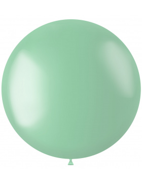 Ballon XL Radiant Minty Green Metallic - 78 cm