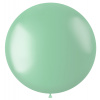 Ballon XL Radiant Minty Green Metallic - 78 cm
