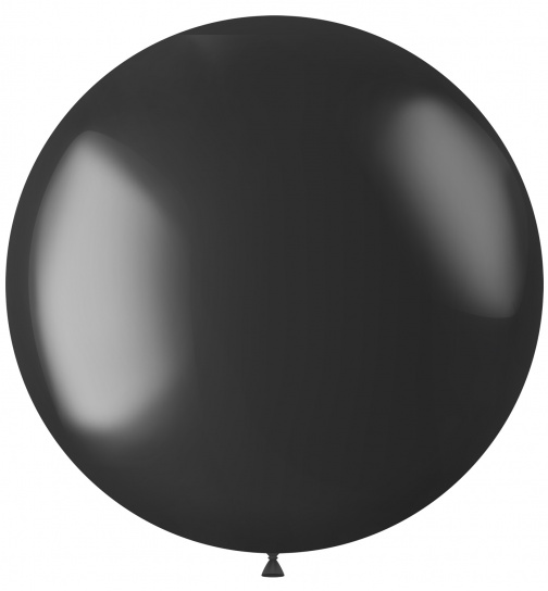 Ballon XL Radiant Onyx Black Metallic - 78 cm