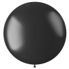 Ballon XL Radiant Onyx Black Metallic - 78 cm