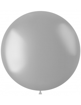 Ballon XL Moondust Silver Metallic - 78 cm