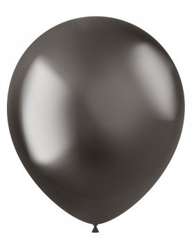 Ballons Intense Grey 33cm - 10 Stück