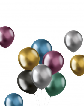 Ballons Shine Intense 33cm - 10 Stück