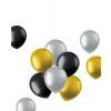 Ballons Rich Metallics 33cm - 10 Stück