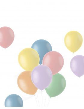 Ballons Powder Pastels 33cm - 50 Stück