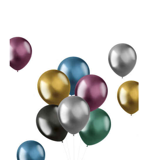 Ballons Shine Intense 33cm - 50 Stück
