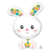 SuperShape Spotted Bunny Folienballon 73cm Osterhase Heliumballon Deko