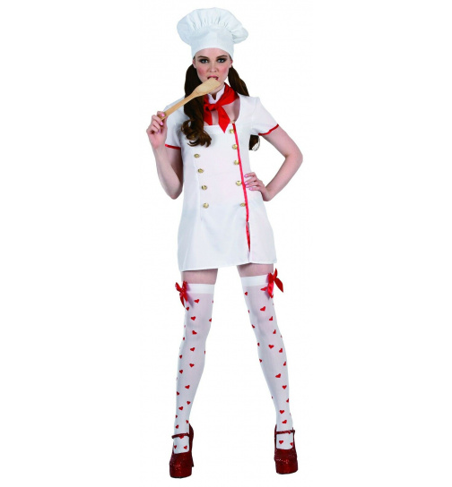 Damen Kostüm  Köchin Größe M Karneval 2021 Fasching Artikelnr.:87253