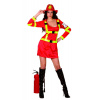 Damen Kostüm Kleid top collection sexy  Feuerwehrfrau  Gr.M Karneval, Fasching