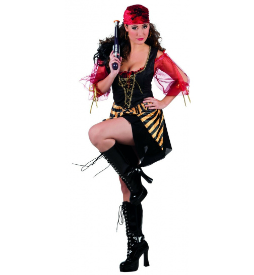 Damen Kostüm Sexy Pirat Gunpowder Größe L Karneval 2021Fasching Artikelnr 87392