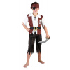 Pirat , Kostüm für Jungen, Karneval, Fasching, Party Gr. 7-9 Jahre Nr. 86771
