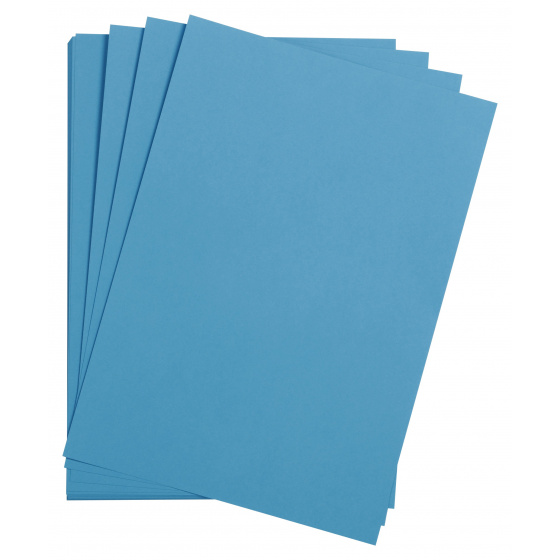 Fotokarton 50x70cm 270g 25 Bogen - Blau